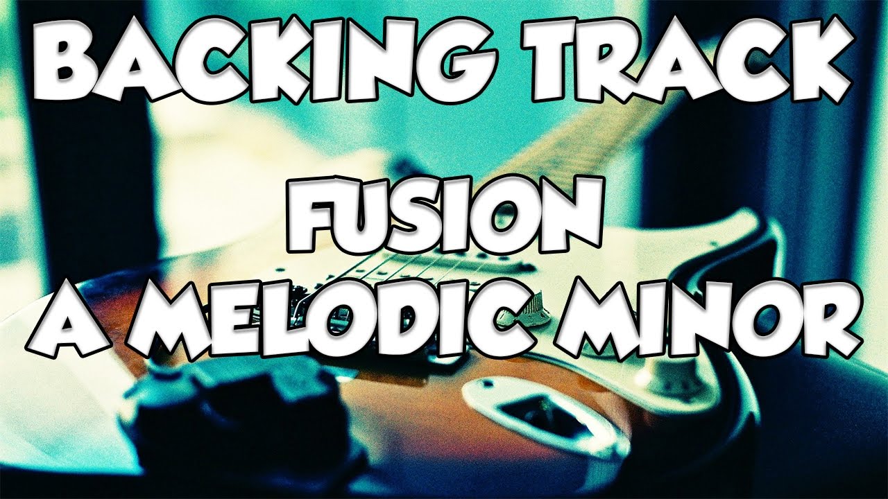 A MELODIC MINOR BACKING TRACK
