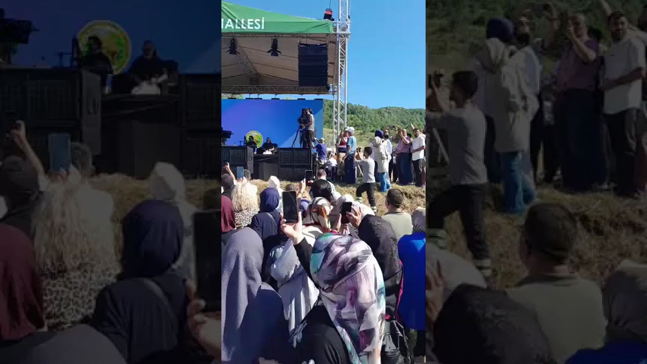 Mesudiye Yeveli Mahallesinde Güler Duman sahne aldı..