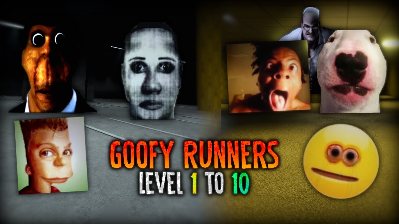 ROBLOX - Goofy Runners [Level 1 to 10] - [Full Walkthrough] - Backrooms