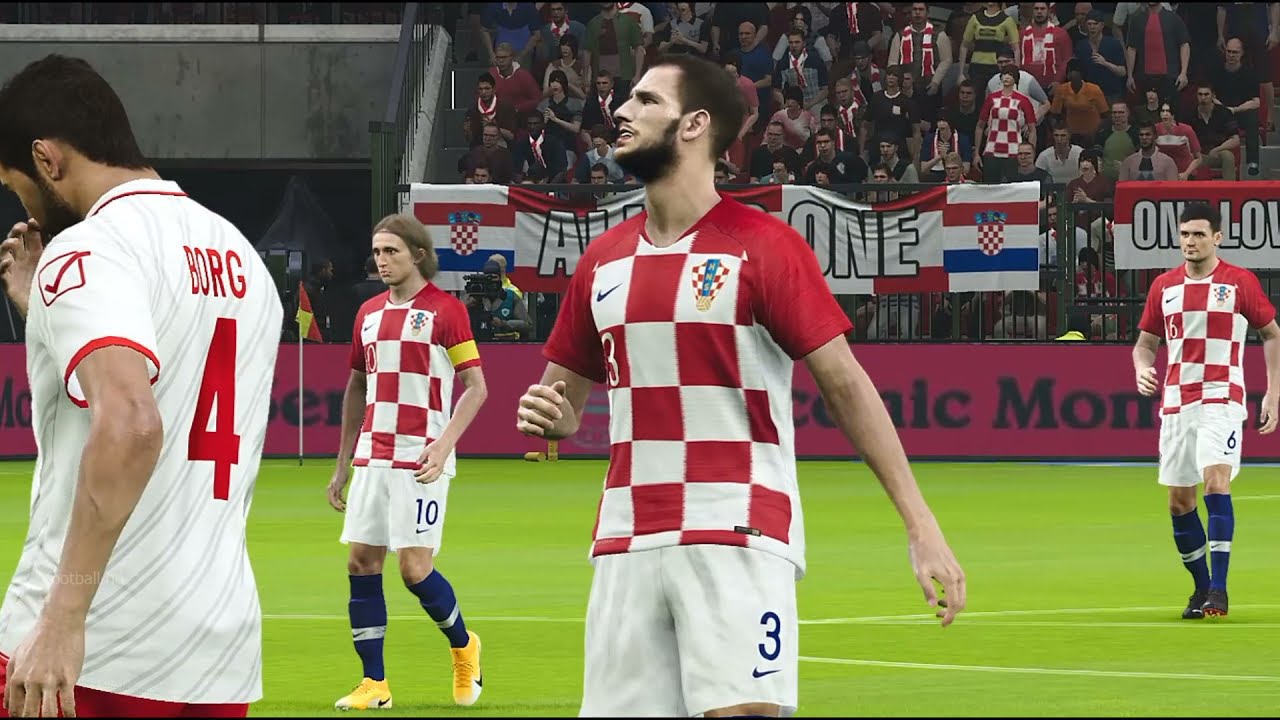 Malta - Hrvatska 1-7 | PES 2021 Gameplay