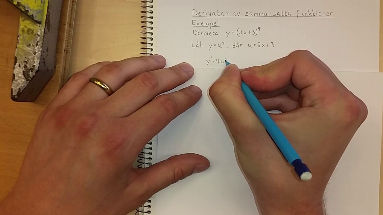 Ma4 Derivatan av sammansatta funktioner