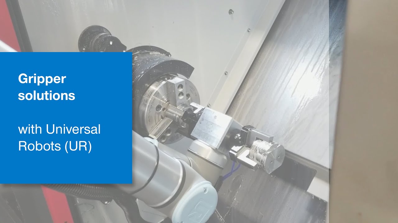 The grippers from the Zimmer Group on Universal Robots
