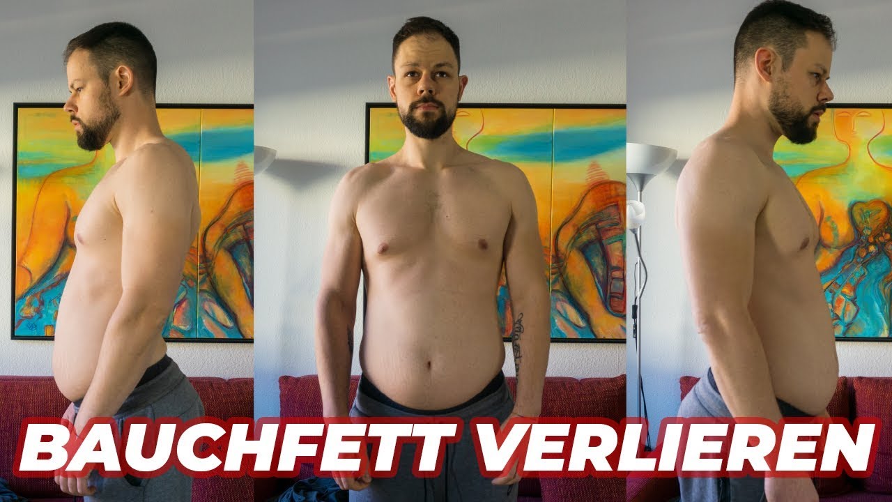 BAUCHFETT verlieren - Was Du berücksichtigen solltest !
