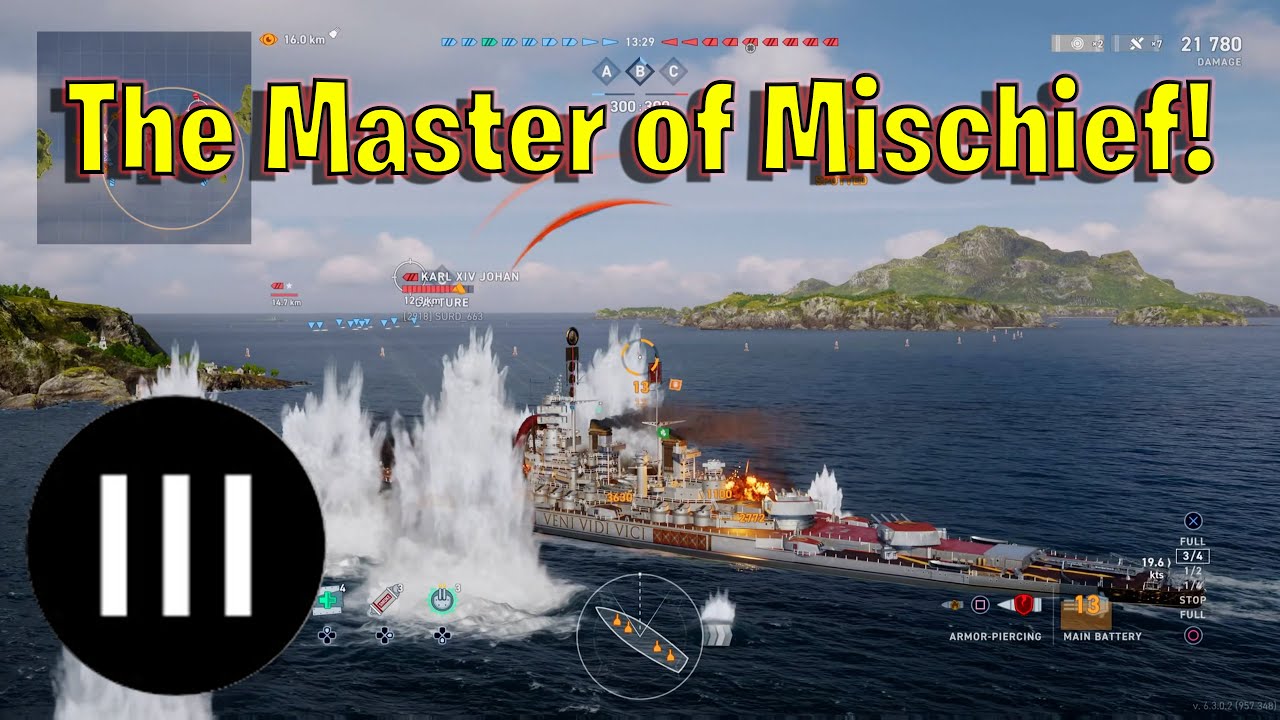 The Master of Mischief! (World of Warships Legends)