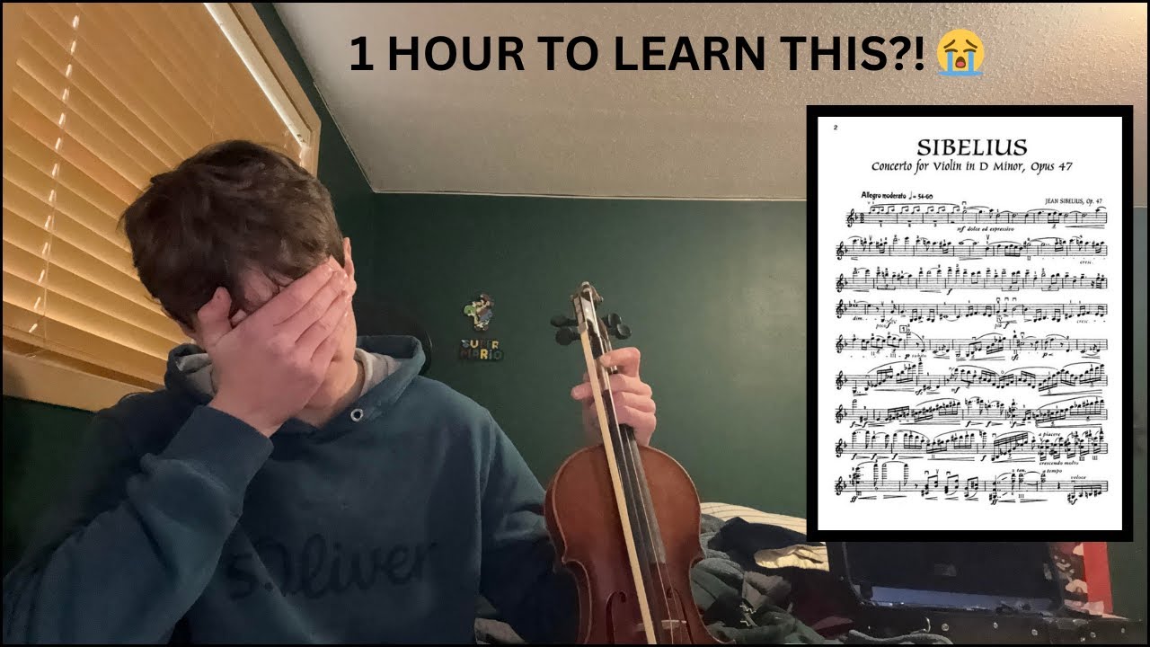 I Gave Myself One Hour to Learn Sibelius. Many regrets.