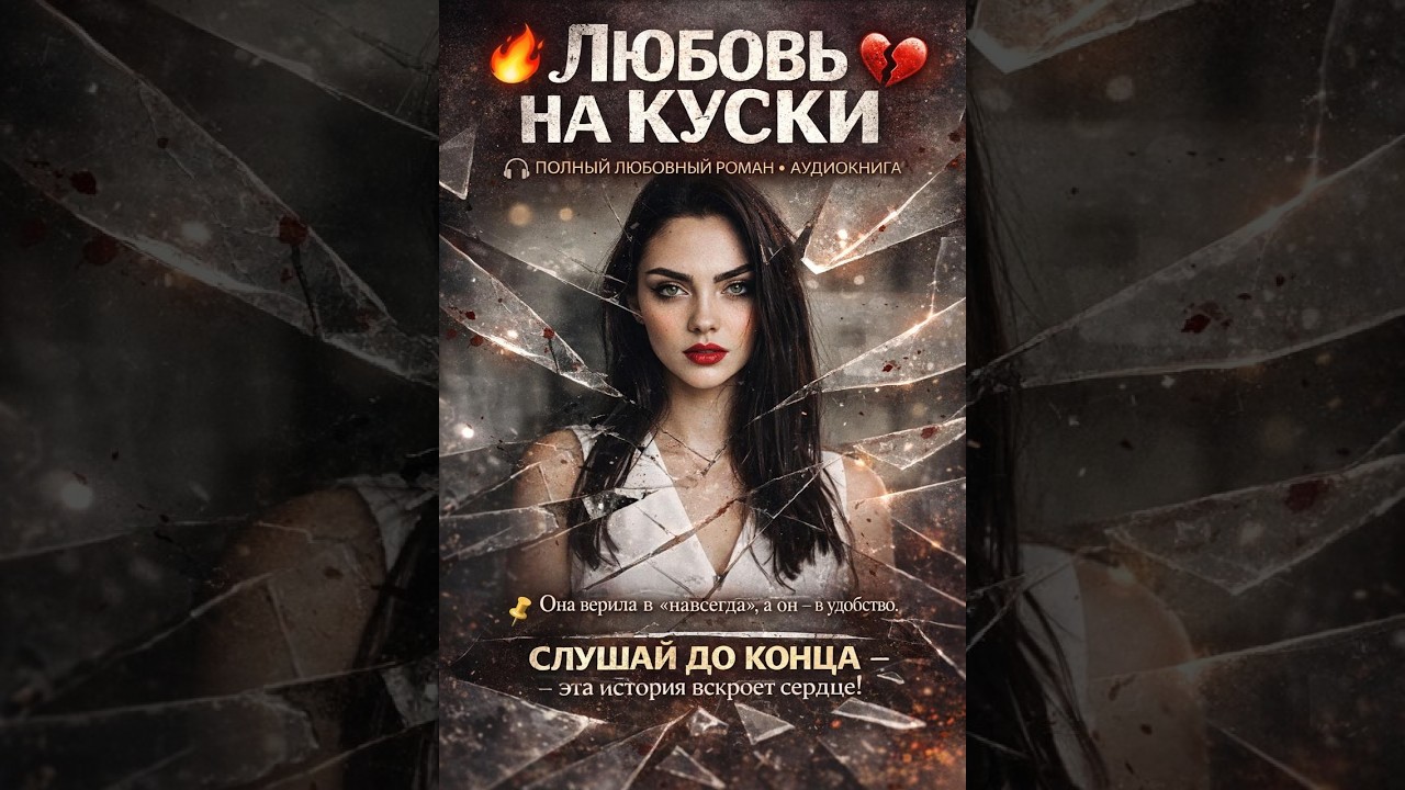 Роман о страсти - Любовь на куски 💔 АУДИОКНИГА Любовный роман