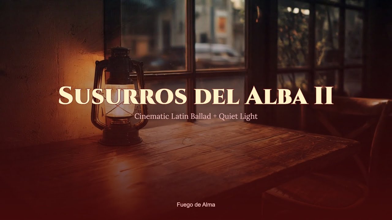 Susurros del Alba II ❤️｜Cinematic Latin Ballad + Quiet Light｜Early Morning Emotion
