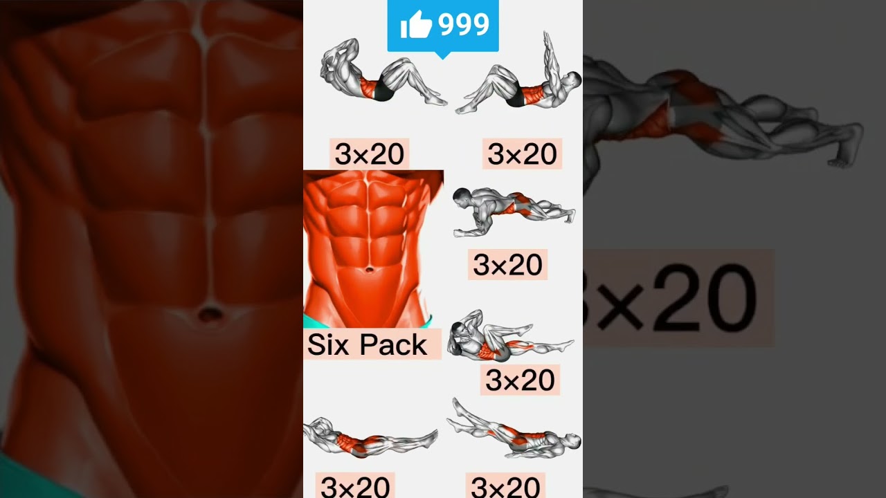 5 Minuten Sixpack Workout f&uuml;r Zuhause - Extrem Effektiv! #workout #fitness #status