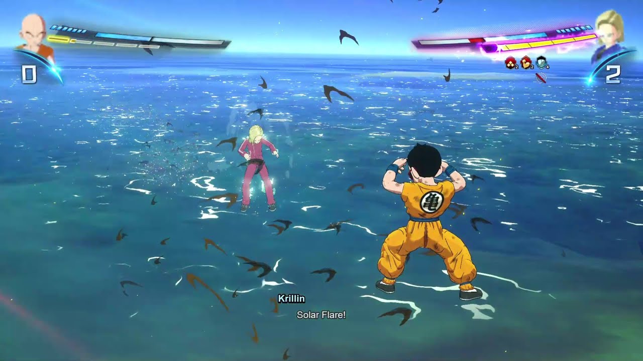 DRAGON BALL: Искры! ZERO - Криллин против Андроида 18