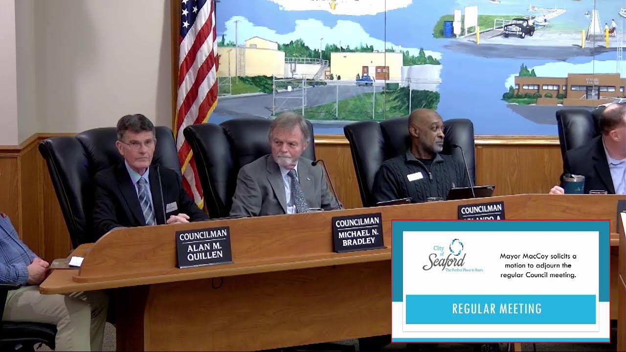 City of Seaford Mayor & Council Meeting 2026 02 10