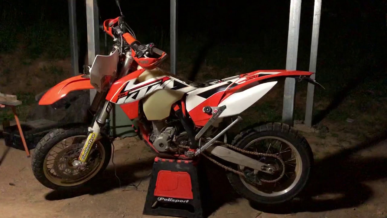 KTM EXC Supermoto Speedo wheel size settings