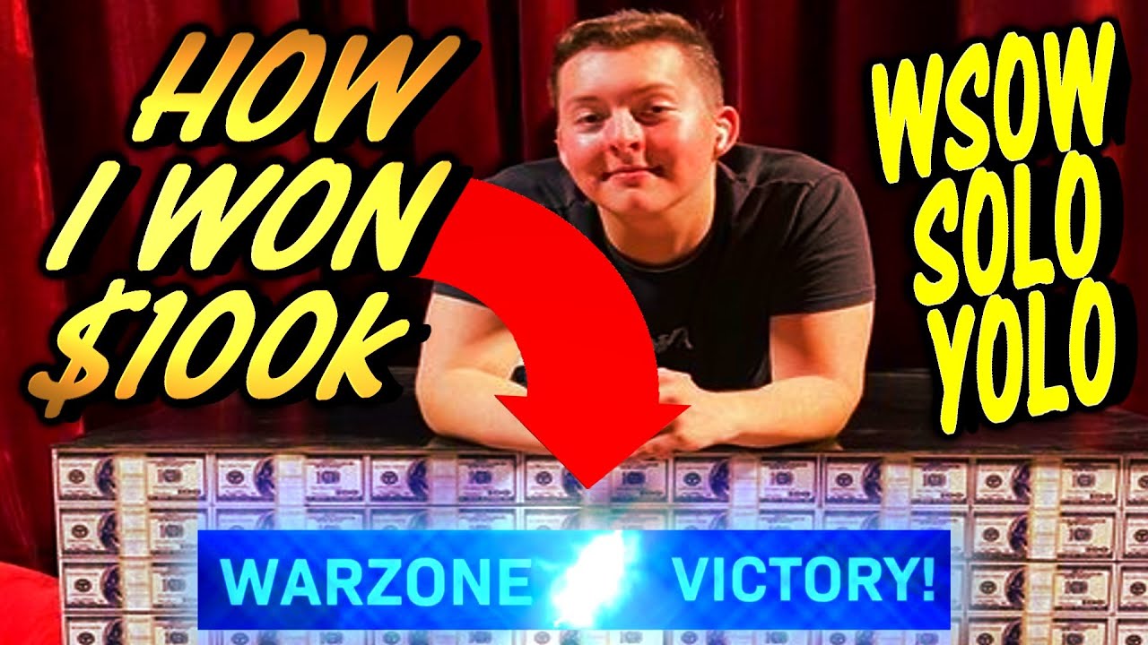 I WON $100,000 ON WARZONE! (WSOW)