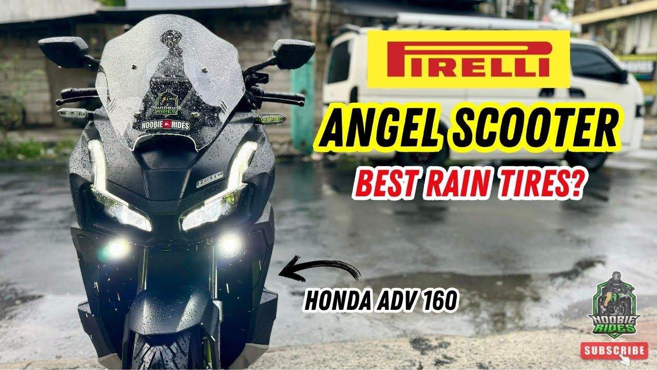 Pirelli Angel Scooter RAIN TEST | Honda ADV 160