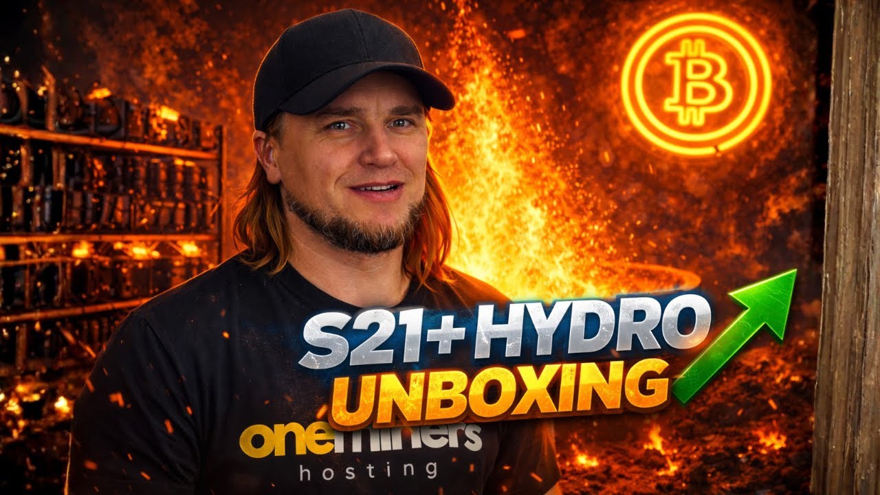 Antminer S21+ Hydro Unboxing: 395TH/s Bitcoin Beast!