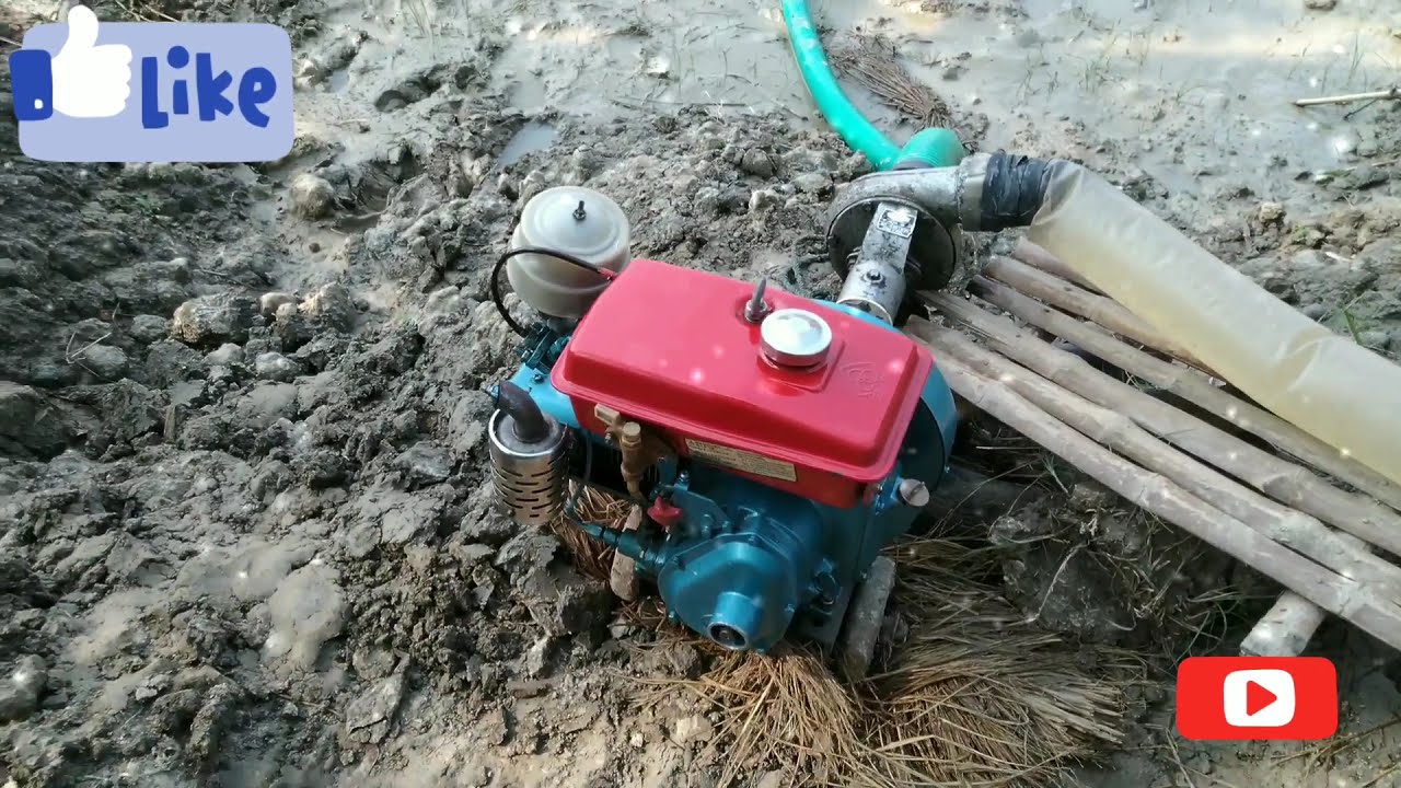 China 4hp diesel engine || CD Tricycle || best water pump🕳️🕳️