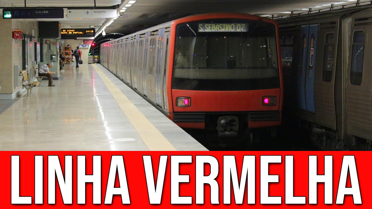 Linha Vermelha do Metrô de Lisboa/Portugal