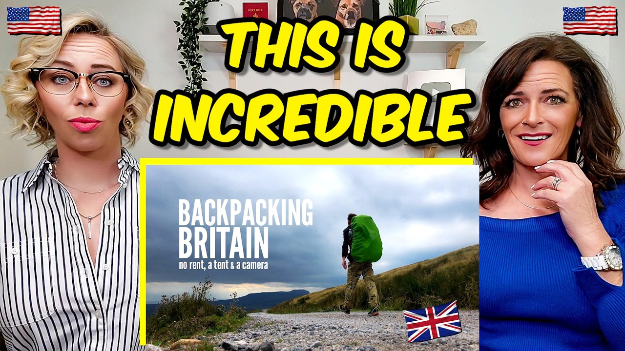 American Couple Reacts: Backpacking Britain | English, Scottish & Welsh Countryside! AMAZING!