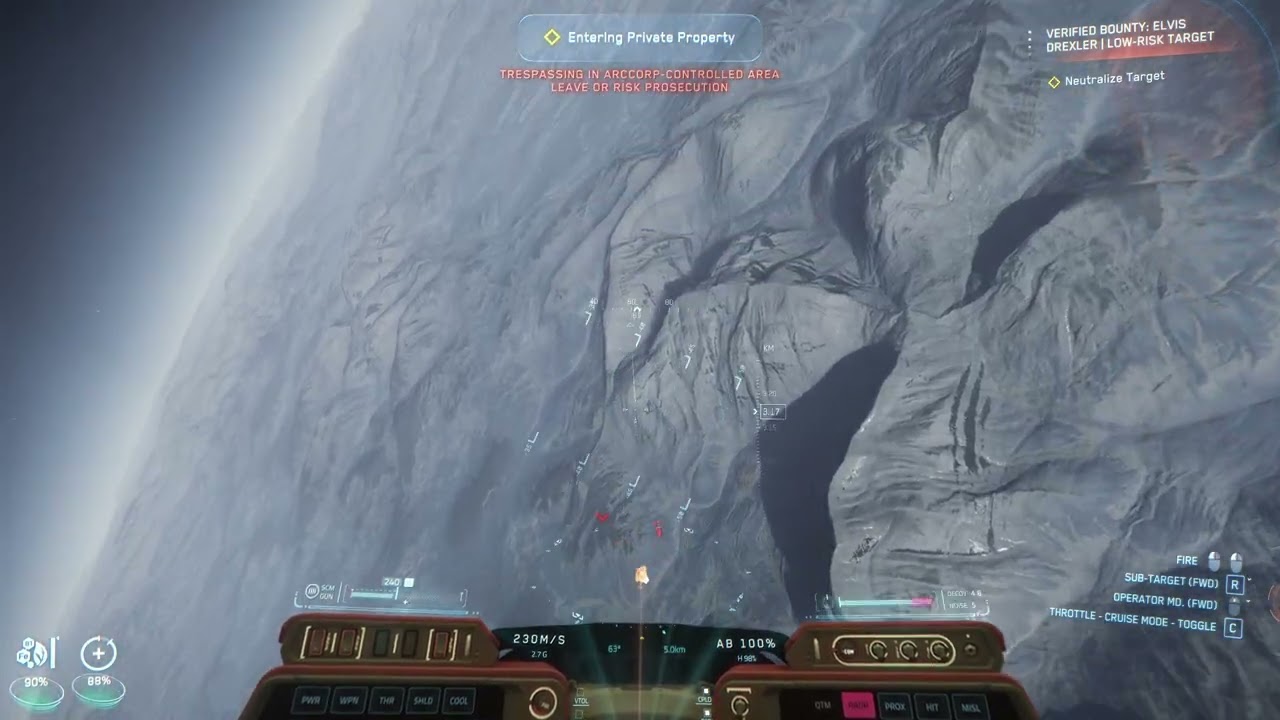 Wanted: LRT - Mission Gameplay - Sabre Firebird - Star Citizen [4.4] [2069]