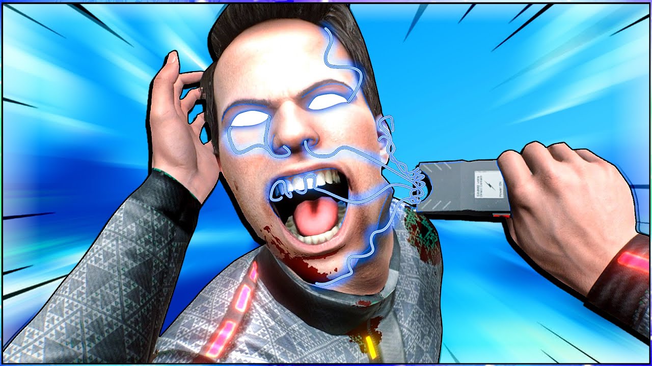 PSYCHO GAMESHOW Where Losers Get TAZED! In Boneworks Mods!