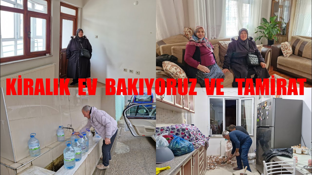YENİ KİRALIK EV BAKIYORUZ İSKİLİPTEN ARZU ALAMIZA ZİYARET DAHA NELER YAPIYORUZ