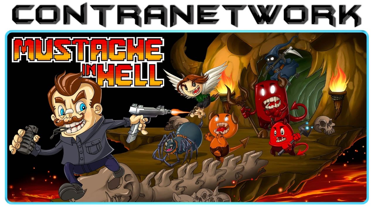Mustache in Hell | First Look Gameplay PC