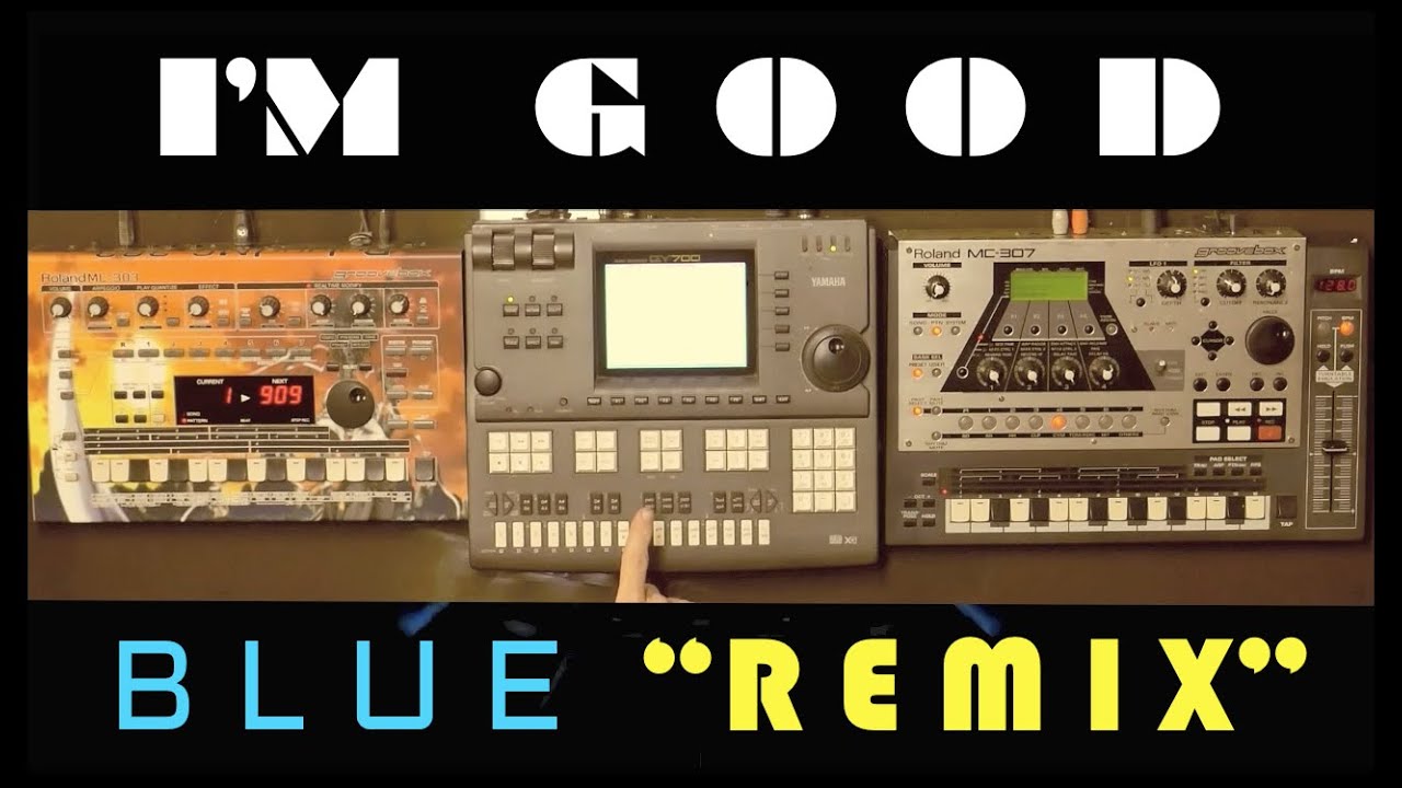 I'm Good Blue Instrumental & Vocoder Remix by HARDWARE MC303 QY700 MC307