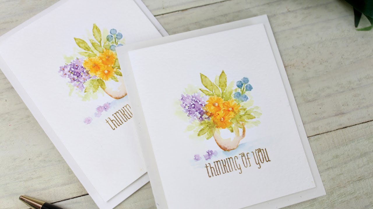 Wplus9 Design Clips: Fresh Cut Watercolor