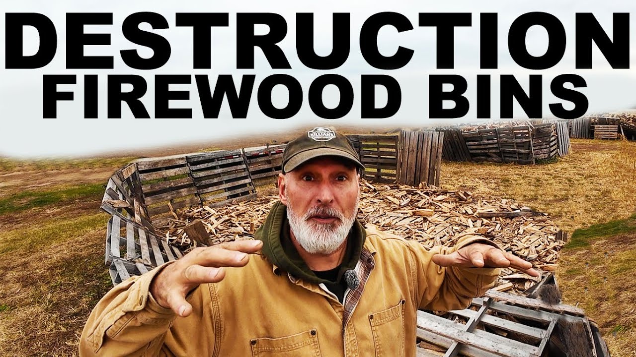 FIREWOOD BINS ARE EMPTY AND NEED TO BE DESTROYED