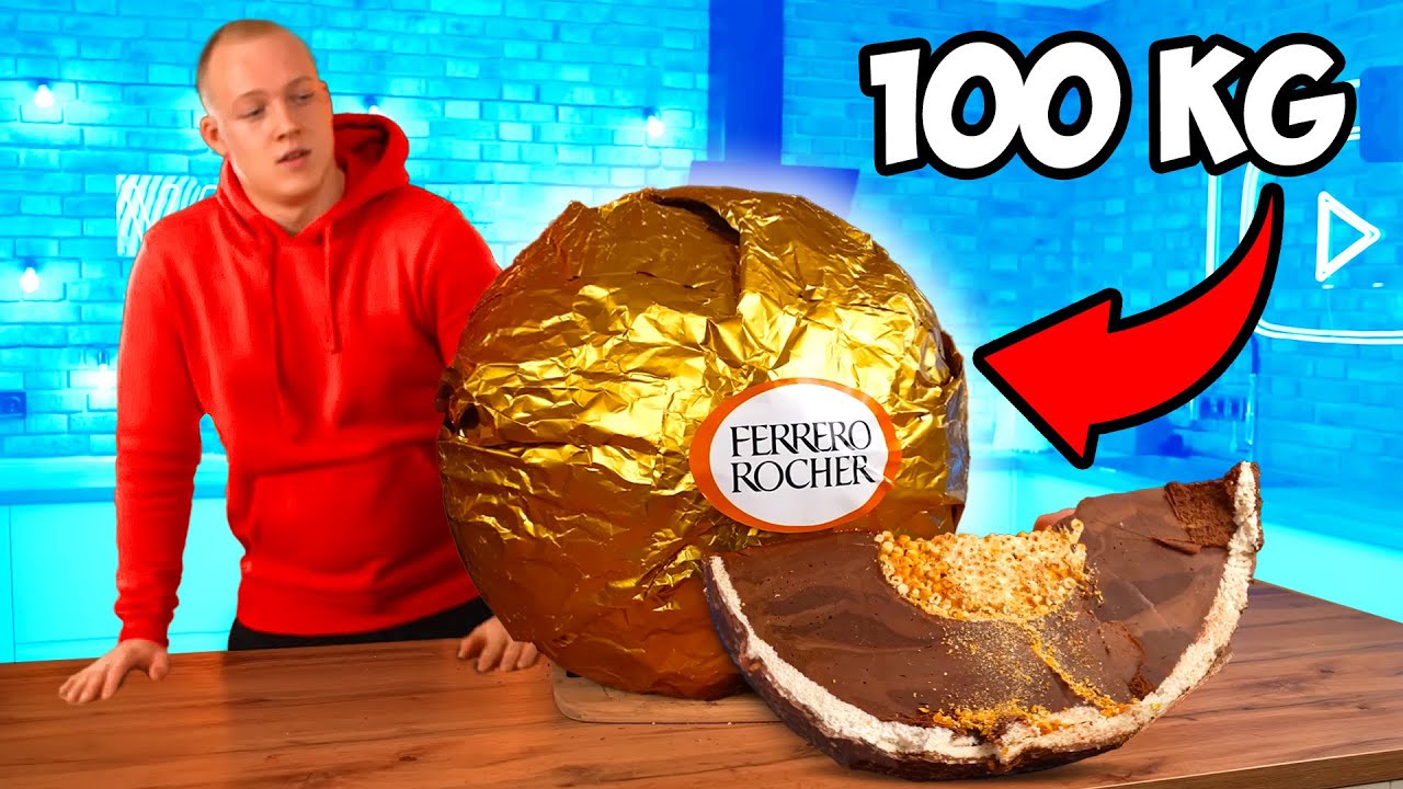 Giganti Ferrero Rocher | Come realizzare i Ferrero Rocher fai-da-te più grandi del mondo da VANZAI