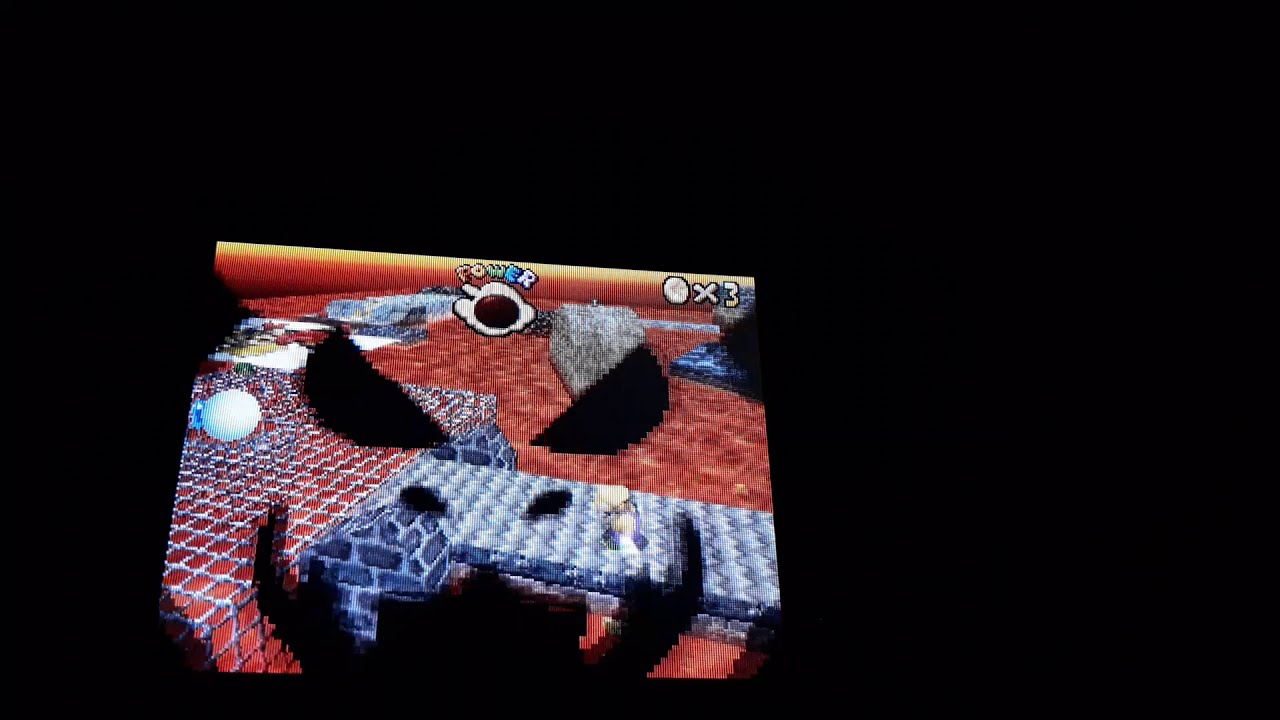 Throwing Mario, Luigi, Wario, & Yoshi Into Lava - Super Mario 64 DS