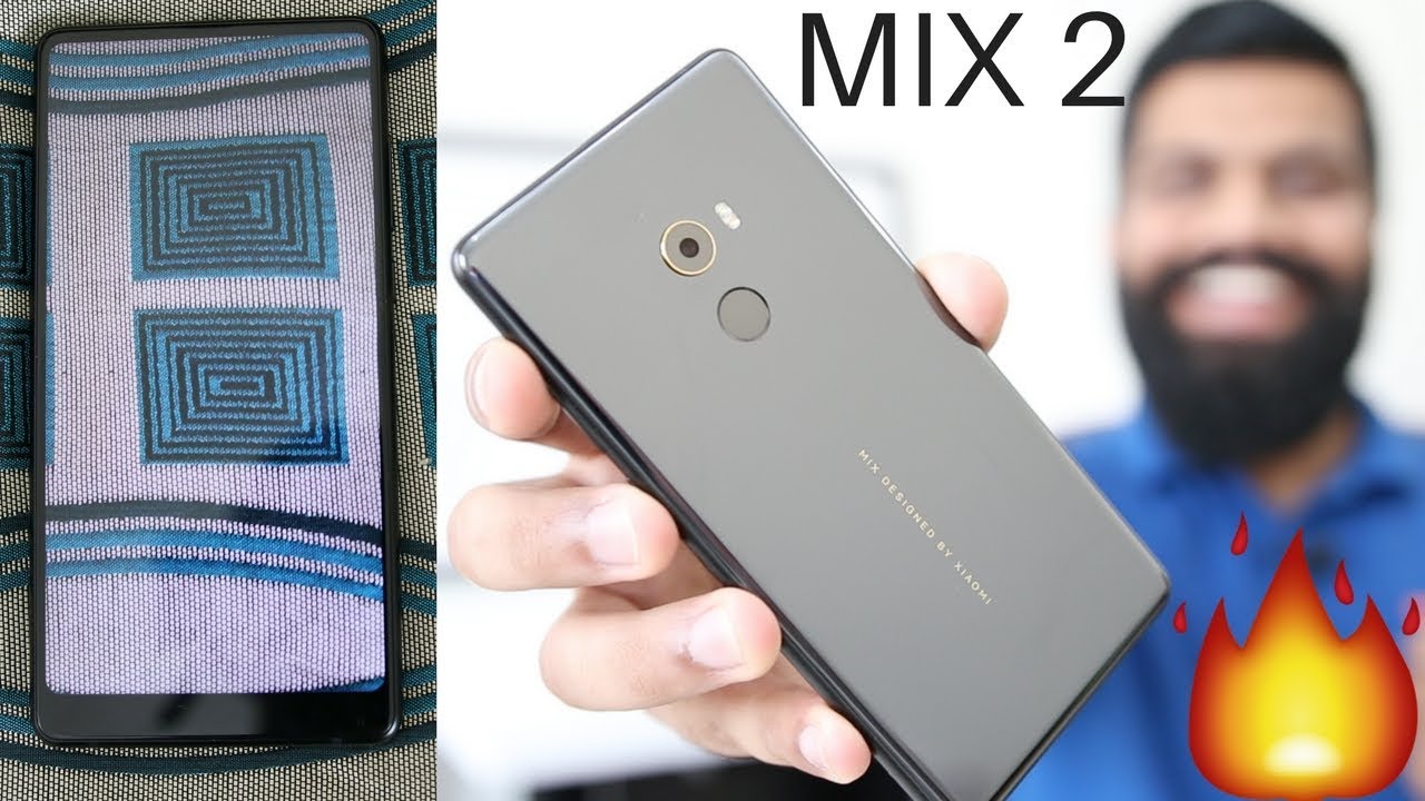 Xiaomi Mi Mix 2 Hands On & First Look - Bezel Less Beast!!