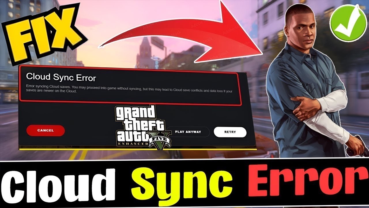 How to Fix GTA V Cloud Sync Error | Solve Steam Cloud Sync Error