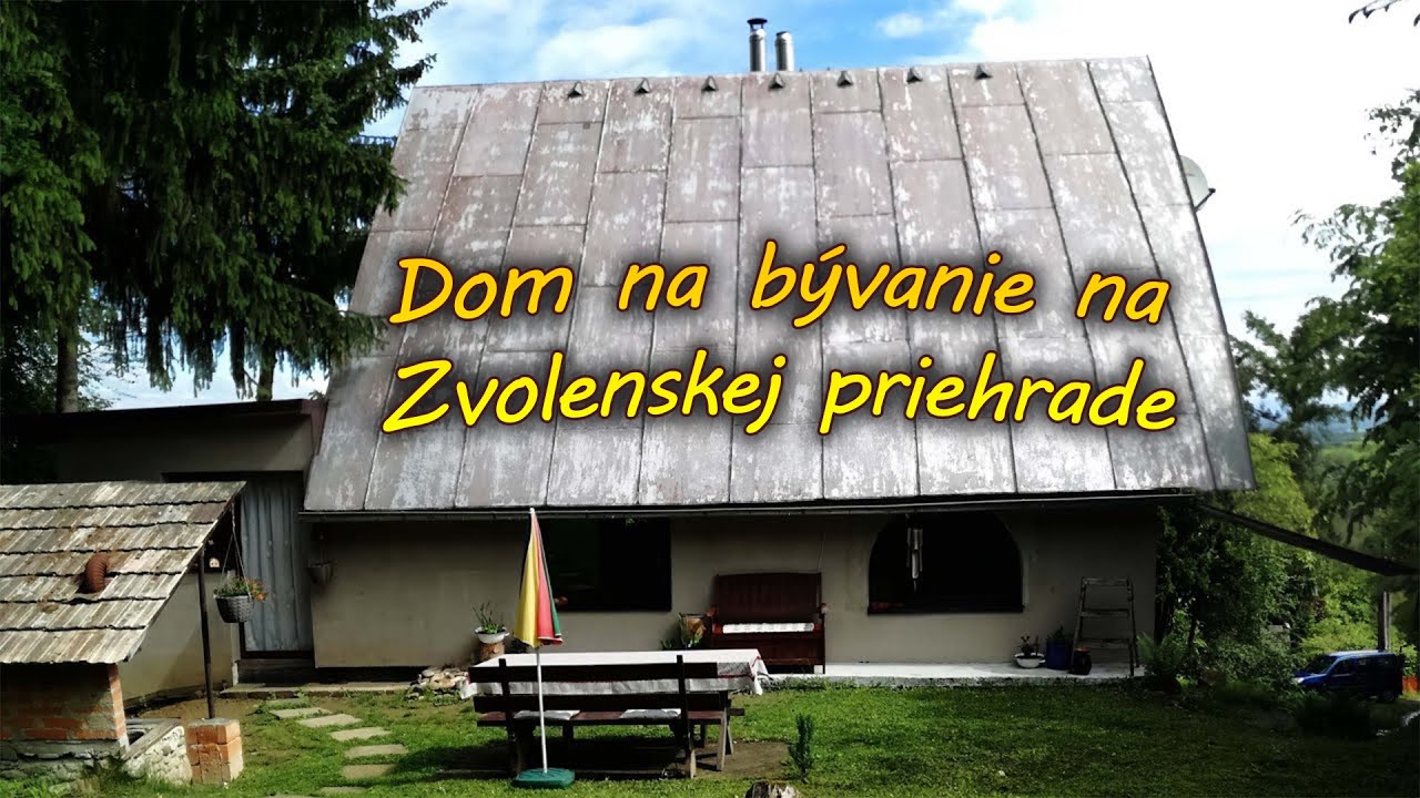 VIDEOOBHLIADKA: Dom na bývanie na ZVOLENSKEJ PRIEHRADE