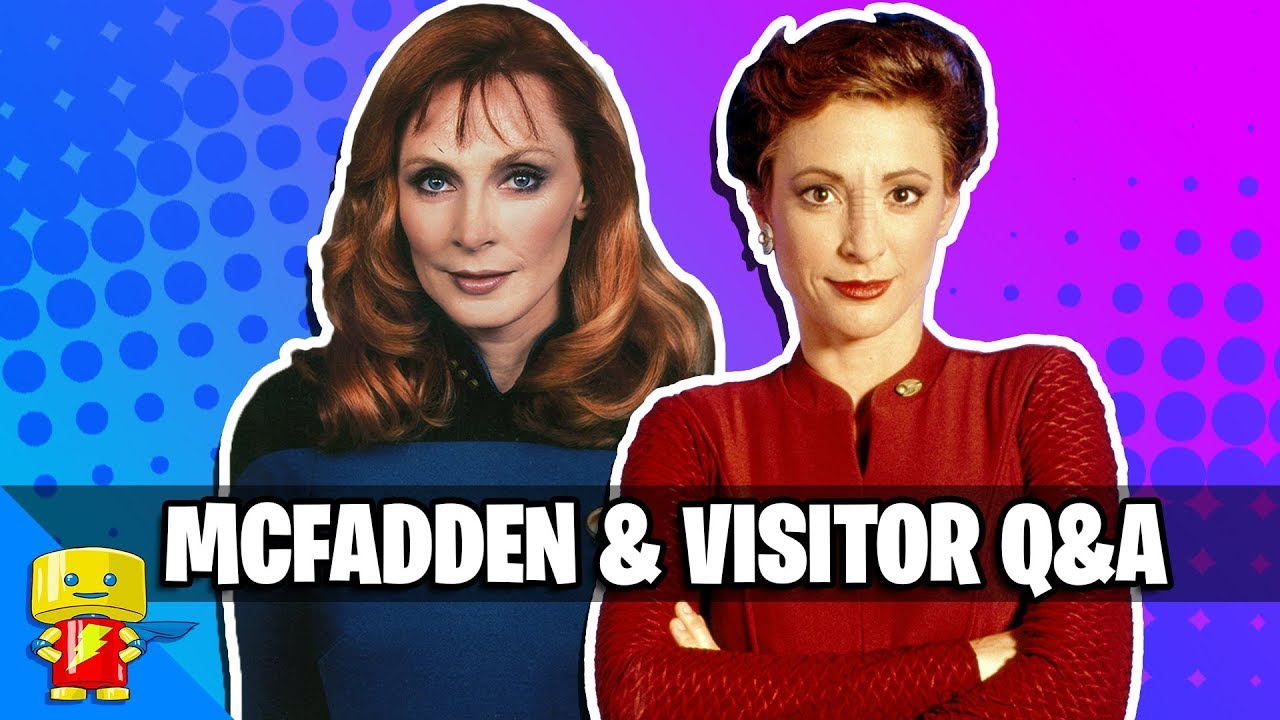 Star Trek's Gates McFadden and Nana Visitor Comic Con Q&A