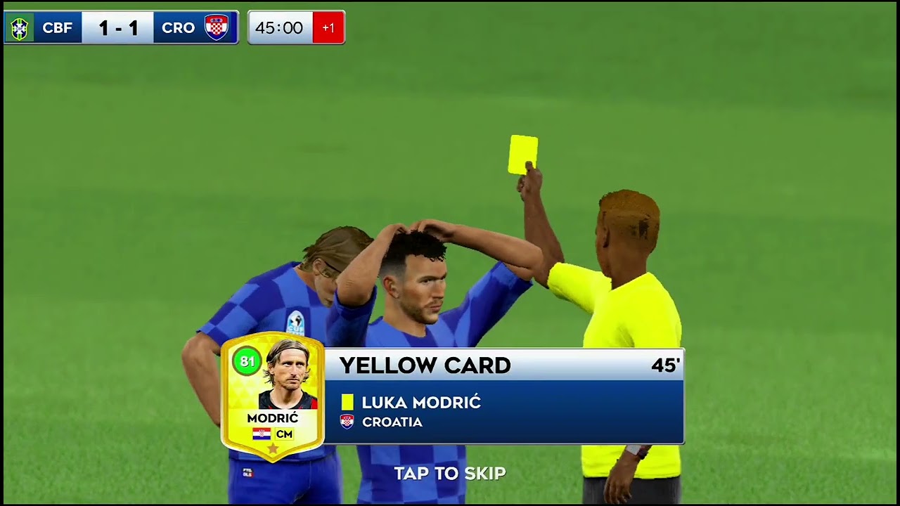 SEMI FAINAL BRAZIL VS CROATIA LIVE MATCH DREAM LEAGUE 26 