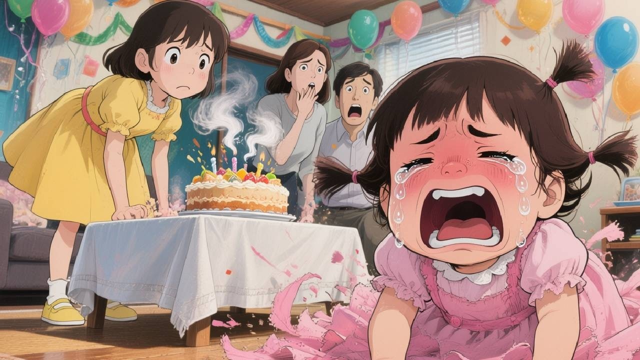 Rebirth, I Watched My Sister Blow My Candles, Then Crawled on Floor Screaming—Everyone Was Shocked