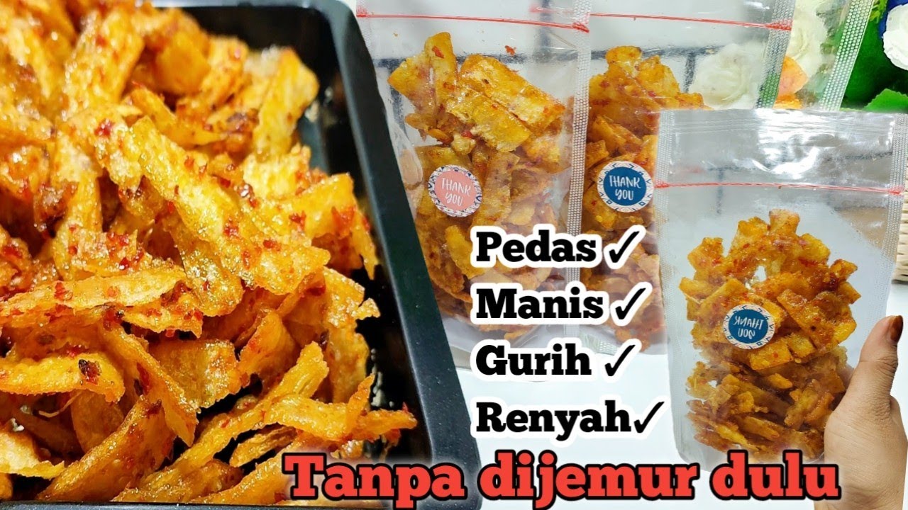 KRIPIK MANGGLENG PEDES MANIS GURIH‼️ ENAK BANGET BUAT CAMILAN DIRUMAH COCOK JUGA SEBAGAI IDE USAHA 