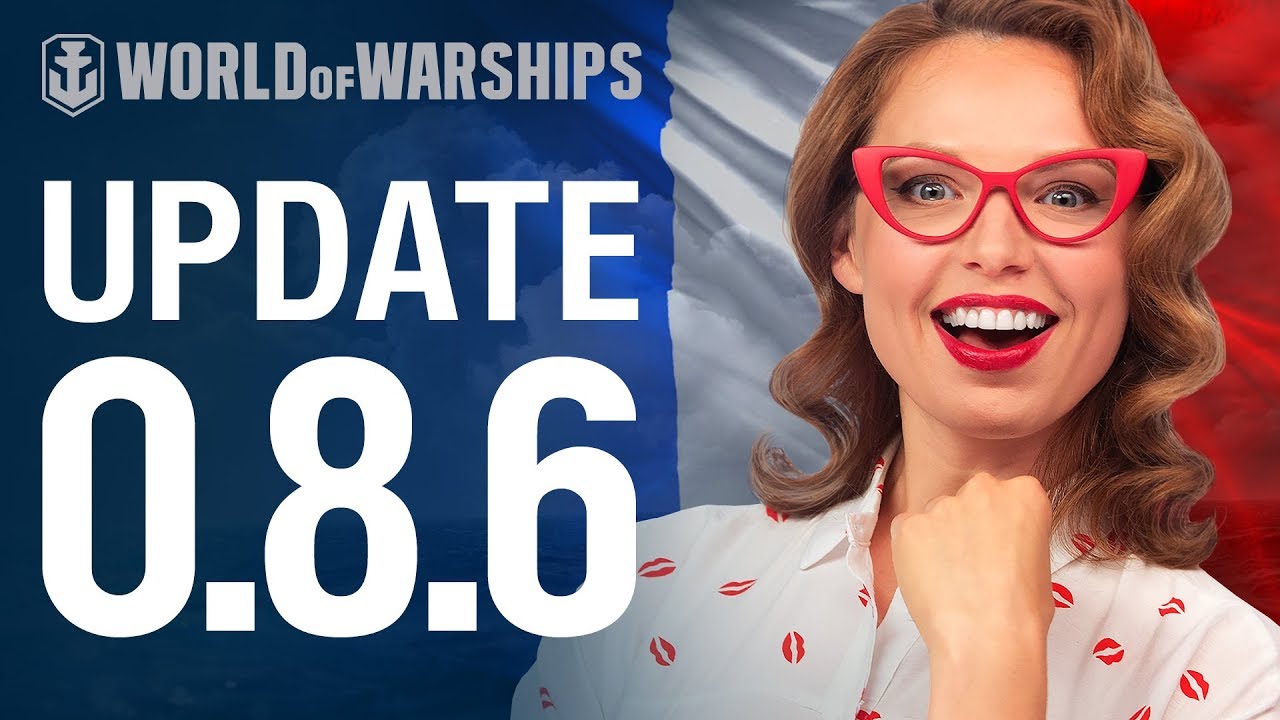 Dasha presents Update 0.8.6 | World of Warships