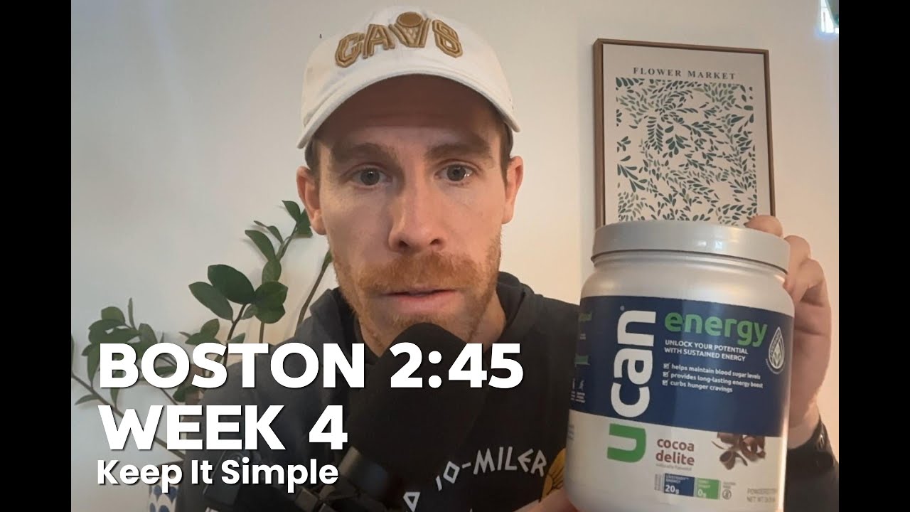 Fueling My 18 Mile Long Run - Boston Marathon Series - SUB 2:45 - Week 4