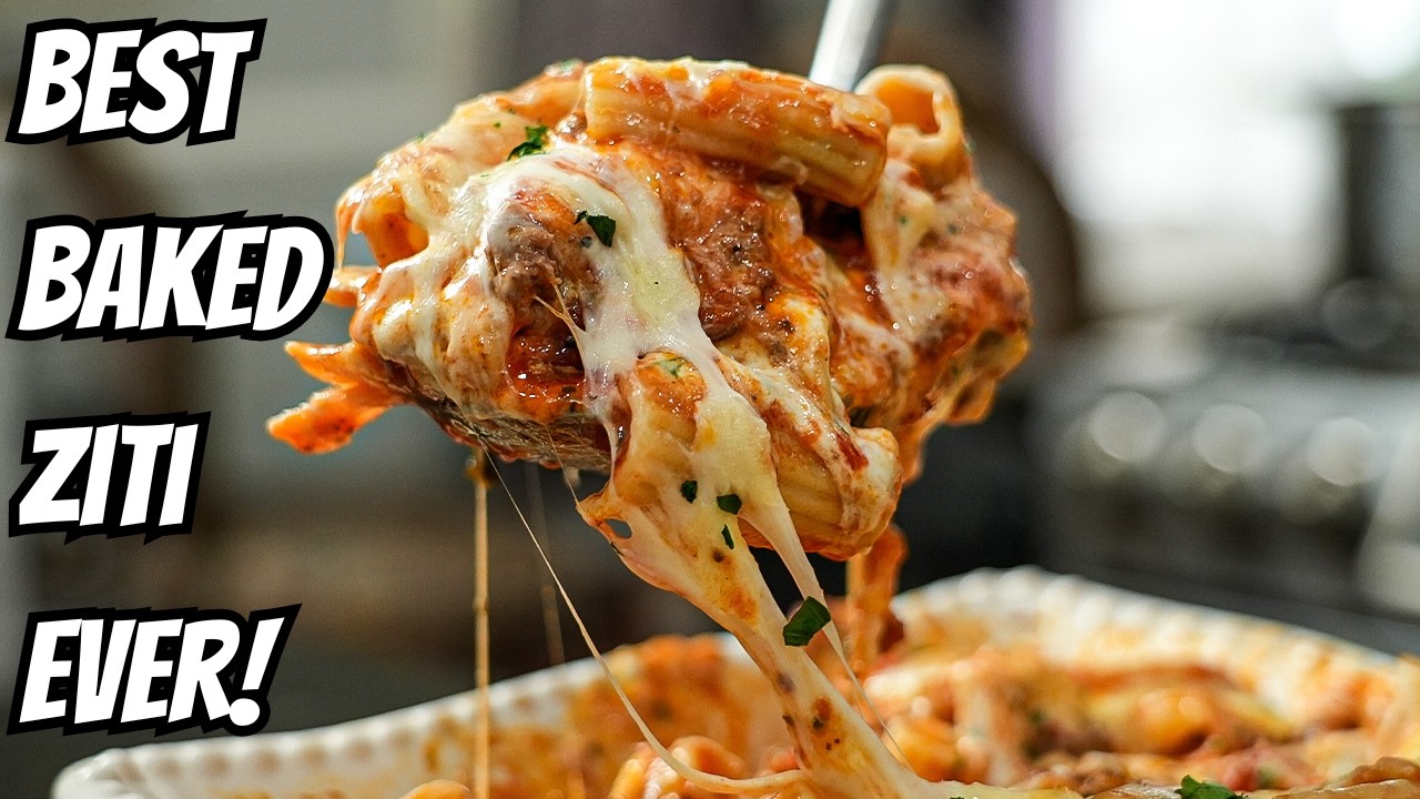 How To Make Gourmet Restaurant Quality Baked Ziti