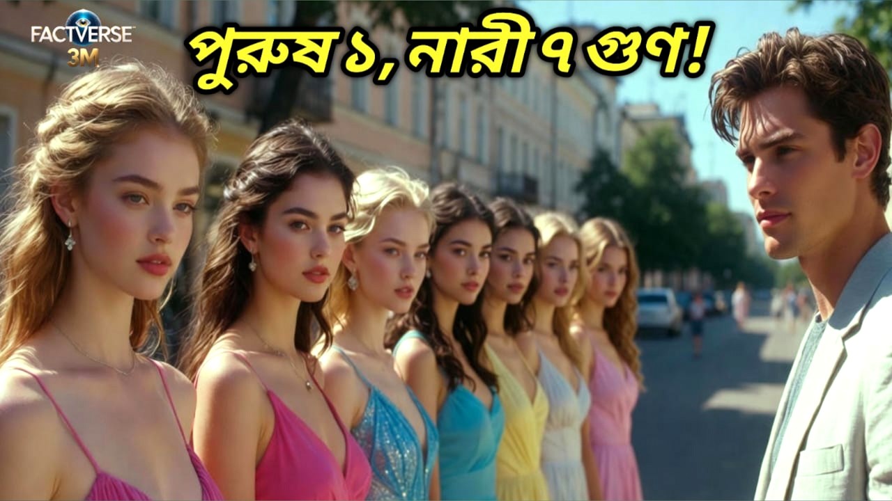 রাশিয়ার সেই শহর যেখানে মেয়েরা ছেলেদের ৭ গুণ! | Russia’s 7:1 Women Town Mystery | FactVerse 3M