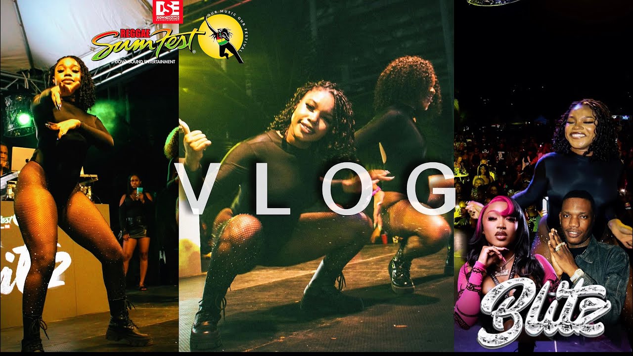 Vlog| Reggae Sumfest (Blitz) Performance🔥