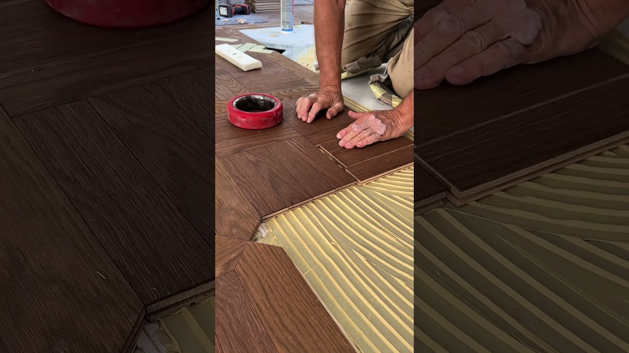 Tafelparkett aus Eiche &ndash; Pr&auml;zision in Perfektion #shorts