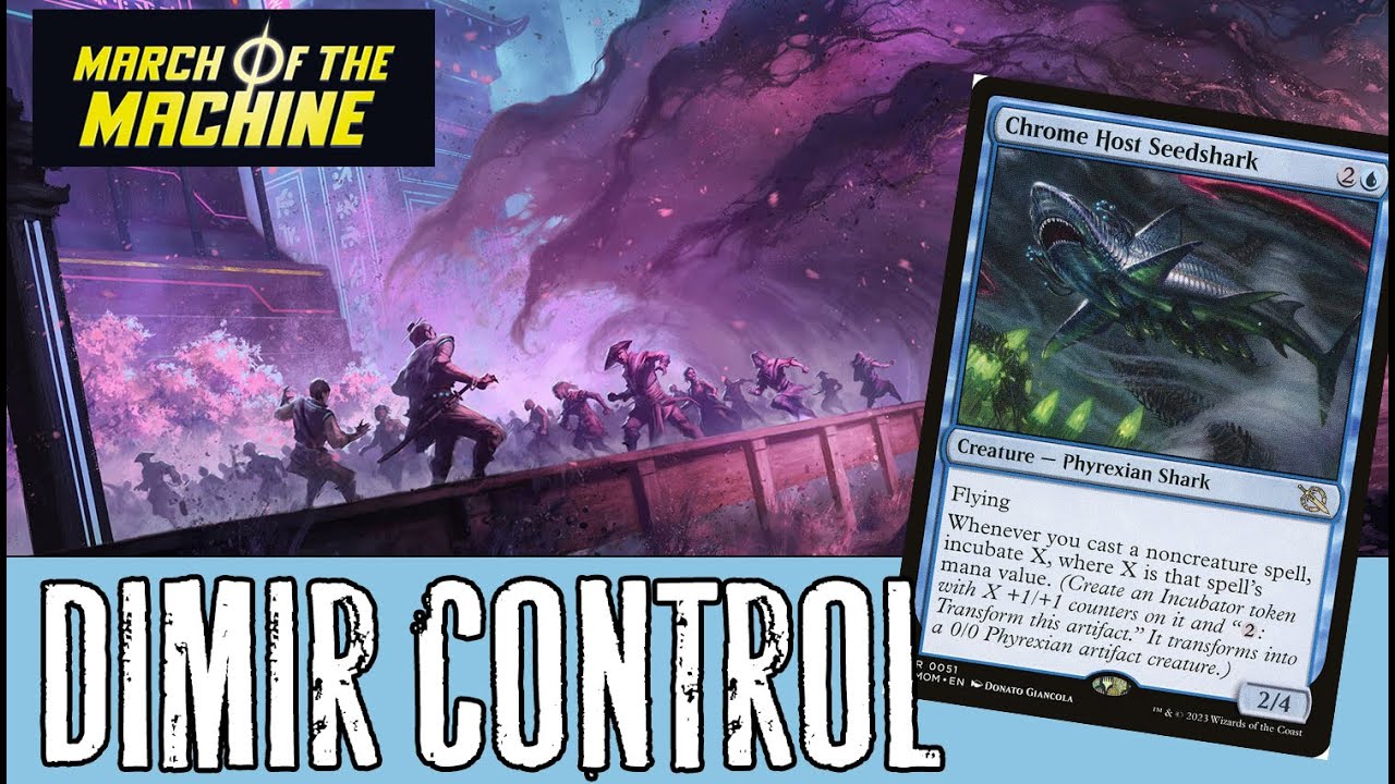КОНТРОЛЬ БЕЗ КОНТРЫ! MTG Arena Dimir Control March of Machines STANDARD!