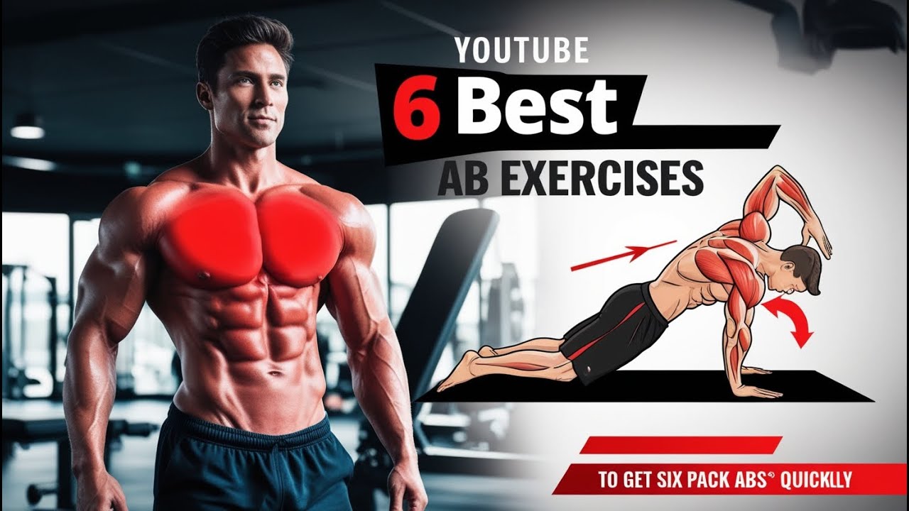 GET RIPPED FAST with These Six Pack Ab Exercises!