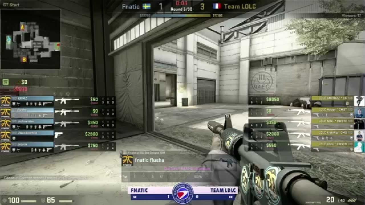 ESWC 2014: LDLC vs FNC G2 | Team-LDLC vs Fnatic G2 (02.11.2014)