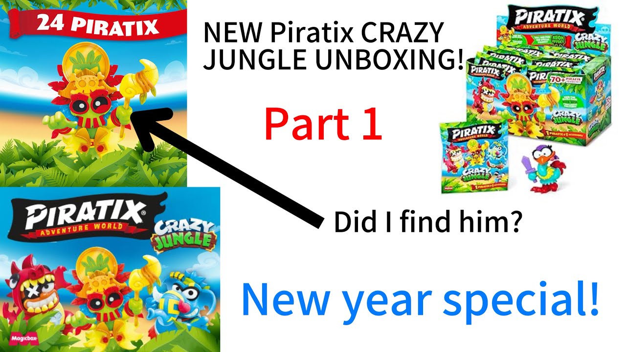 PIRATIX NEW CRAZY JUNGLE JUNGLE! PART 1