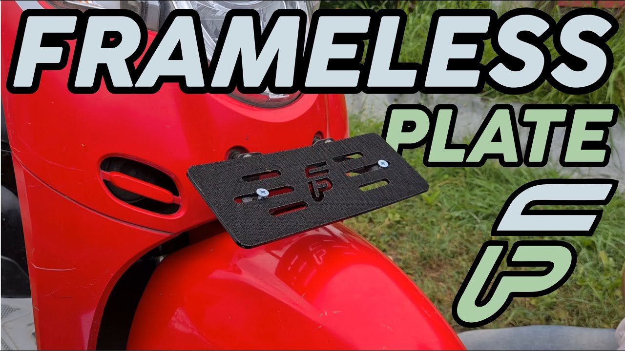 Frameless Plate Motor - Cara Pasangnya Mudah Banget