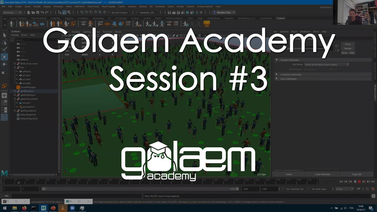 Golaem Academy Training Session #3 (1080p)