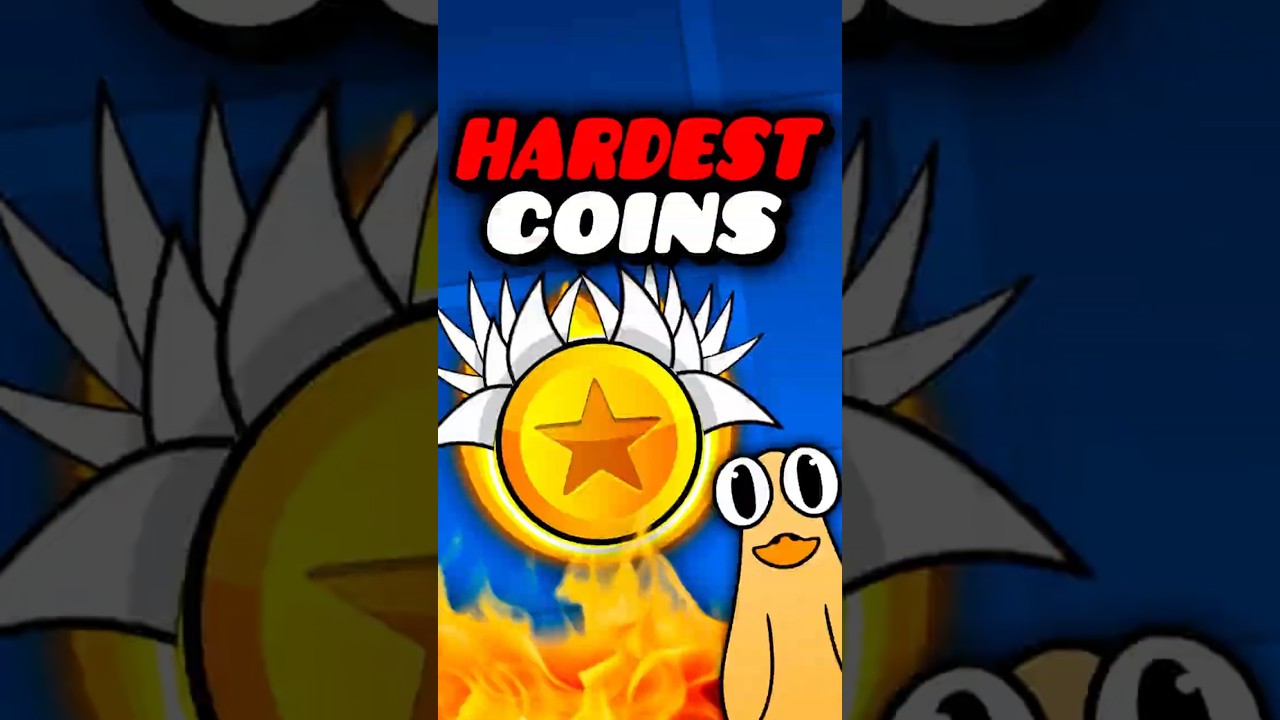 What's The Hardest Main Level Coin? #geometrydash